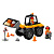 Конструктор Lego City 60450 Строительный колёсный погрузчик желтый